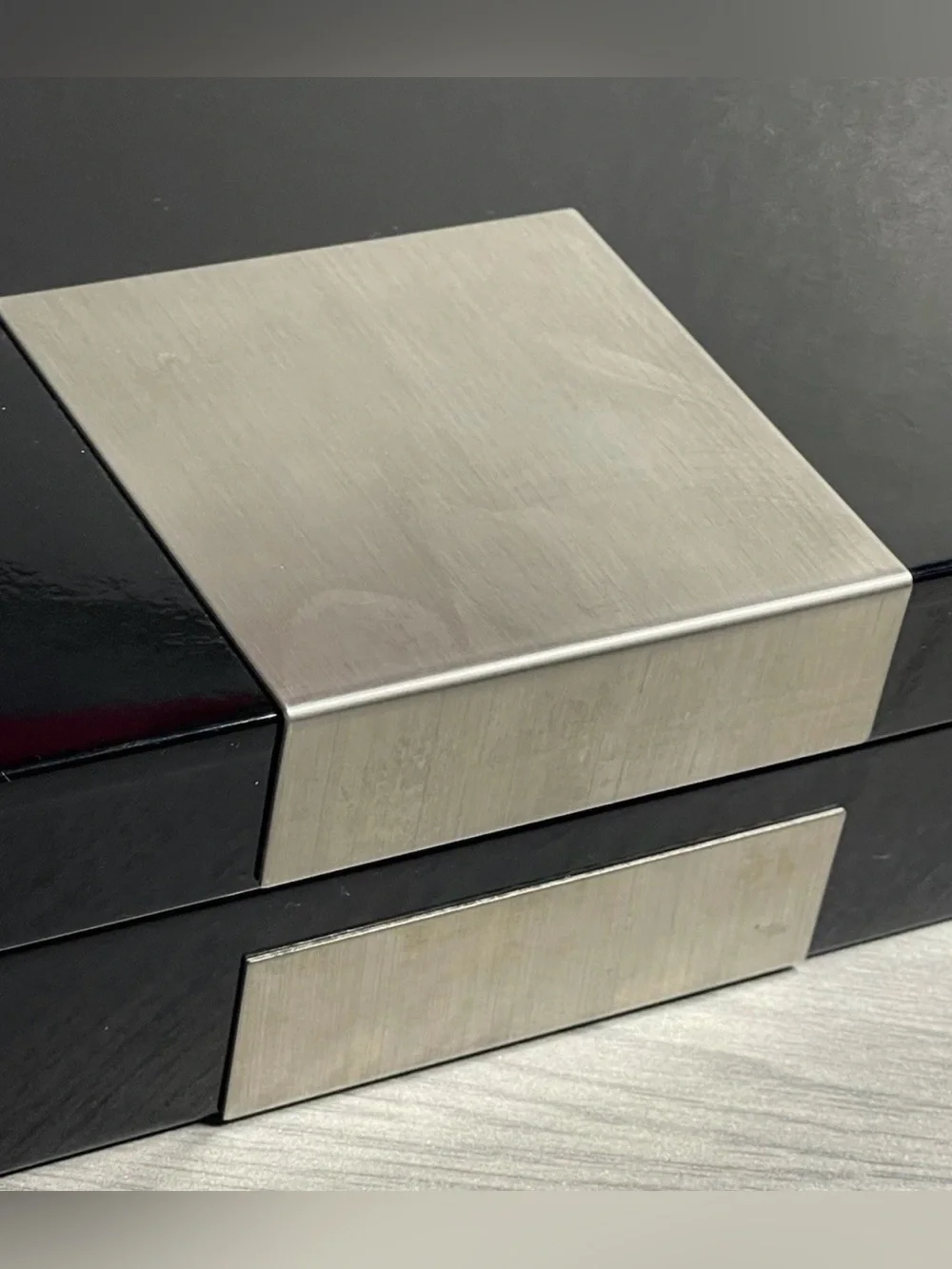 Jewelry Box w/ Lined Interior • Black - Trinket